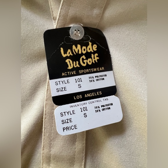 La Mode Du Golf USC vintage. button polo shirt - Picture 5 of 6